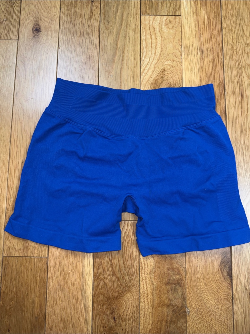 High-Rise Women’s Active Shorts — Royal Blue